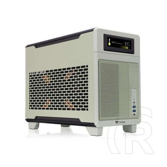 Thermaltake TR100  táp nélküli Mini-ITX számítógépház zöld