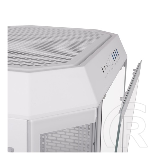 Thermaltake The Tower 600 Snow (táp nélküli, ATX, ablakos, Mid Tower, fehér)