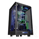 Thermaltake The Tower 900 Vertical Super Tower (nagy torony, EATX, ablakos, fekete)