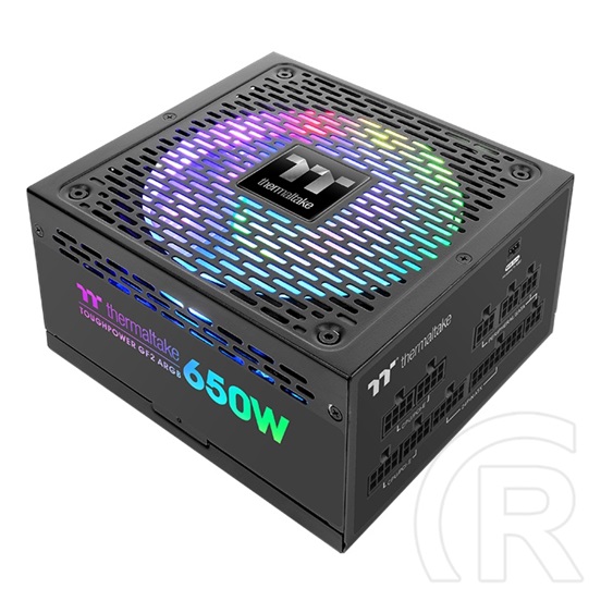 Thermaltake Toughpower GF2 ARGB tápegység (650 W, 80+ Gold, ATX)
