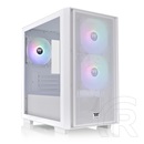 Thermaltake Versa H16 TG ARGB Snow (táp nélküli, mATX, ablakos, MT Mini Tower, fehér)