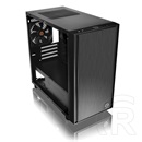 Thermaltake Versa H17 (mini torony, mATX, ablakos, fekete)