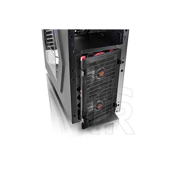 Thermaltake Versa H24 (midi torony, ATX, fekete)