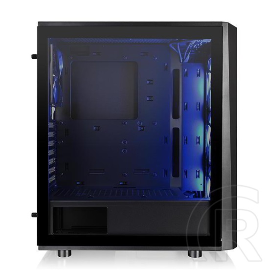 Thermaltake Versa J24 RGB (ATX, ablakos, fekete)