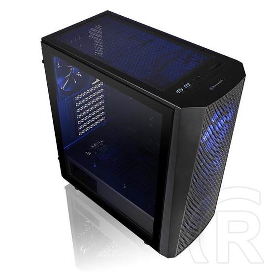 Thermaltake Versa J24 RGB (ATX, ablakos, fekete)