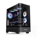 Thermaltake View 290 TG ARGB táp nélküli ablakos Mid Tower számítógépház fekete