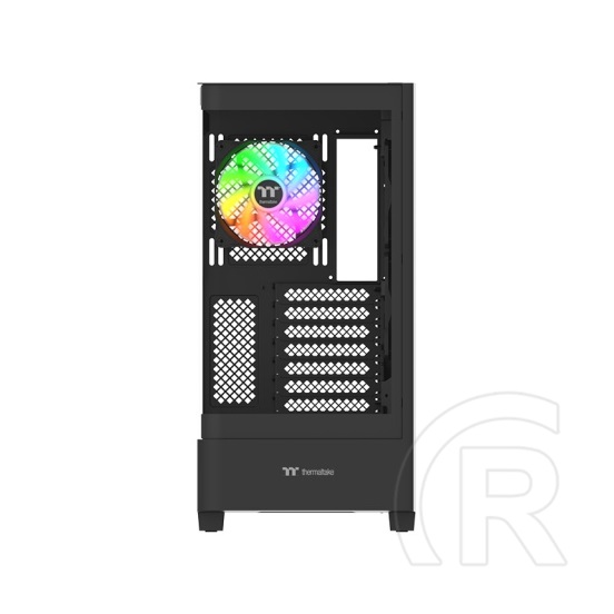Thermaltake View 290 TG ARGB táp nélküli ablakos Mid Tower számítógépház fekete