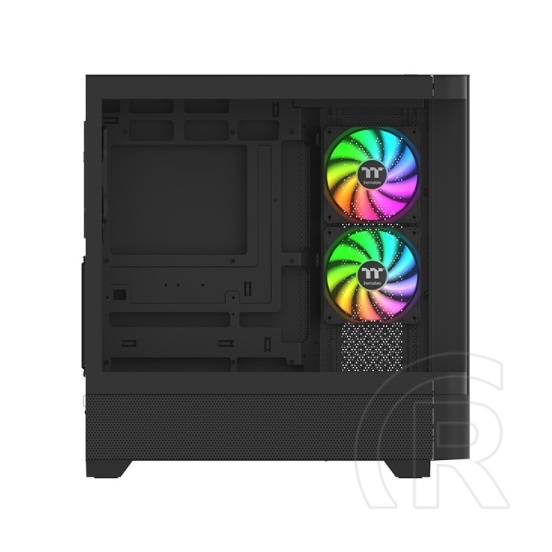 Thermaltake View 290 TG ARGB táp nélküli ablakos Mid Tower számítógépház fekete