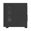 Thermaltake View 290 TG ARGB táp nélküli ablakos Mid Tower számítógépház fekete