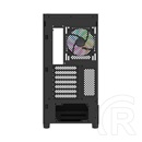 Thermaltake View 290 TG ARGB táp nélküli ablakos Mid Tower számítógépház fekete