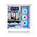 Thermaltake View 390 Air táp nélküli ablakos Mid Tower számítógépház fehér