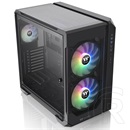 Thermaltake View 51 Tempered Glass ARGB Edition (E-ATX, fekete)