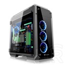 Thermaltake View 71 TG Edition (nagy torony, EATX, ablakos, fekete)
