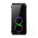Thermaltake View 71 TG RGB Edition (ablakos, fekete)