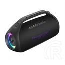 Tronsmart bang 2 bluetooth hordozható hangszóró (v5.3, ipx6 vízálló, 90w, aux kimenet, led fény) fekete