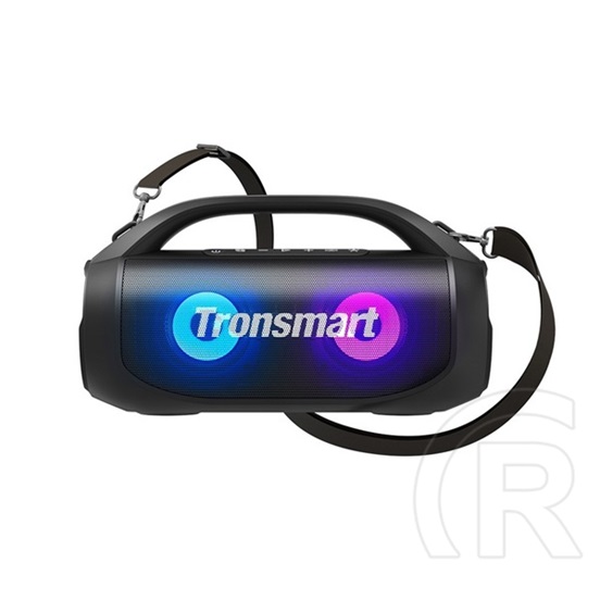 Tronsmart bang se bluetooth hordozható hangszóró (v5.3, ipx7 vízálló, 40w teljesítmény, aux kimenet, led fény) fekete