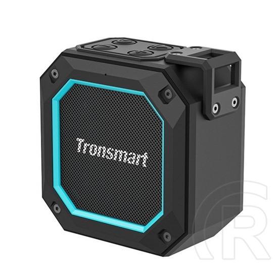 Tronsmart groove 2 bluetooth hordozható hangszóró (v5.3, 10w teljesítmény, led világítás) fekete