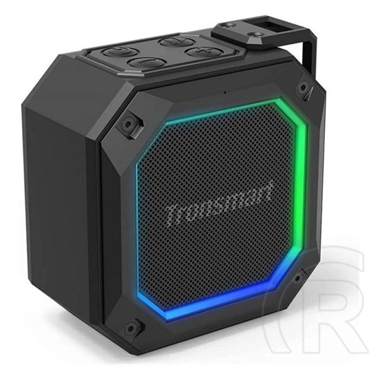 Tronsmart groove 2 bluetooth hordozható hangszóró (v5.3, 10w teljesítmény, led világítás) fekete