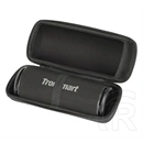 Tronsmart hangszóró hordtok (műanyag, mikrofiber plüss belső, t8, t7, t7 lite, c3, c3 plus kompatibilis) fekete