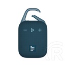 Tronsmart mirtune h1 bluetooth hordozható hangszóró (v5.3, 2000mah belső akku, 50w, ipx7 vízálló, karabíner) sötétkék