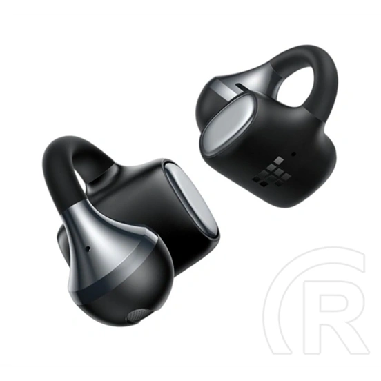 Tronsmart openfly clip 2 bluetooth fülhallgató sztereo (v6.0, tws, fülre csíptethető, mikrofon + töltőtok) fekete
