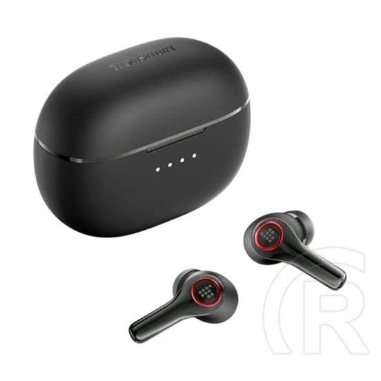 Tronsmart sounfii nc 2 bluetooth fülhallgató sztereo (v5.3, tws, mikrofon, aktív zajszűrő, ipx4 + töltőtok) fekete
