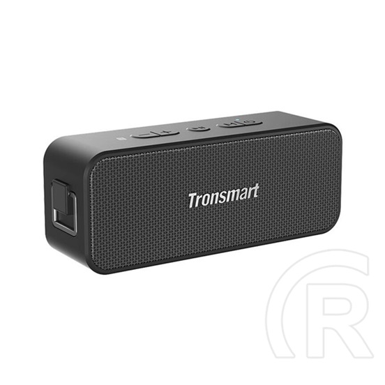 Tronsmart t2 plus 2024 bluetooth hordozható hangszóró (v5.3, 20w, ipx7 vízálló, aux kimenet, nfc) fekete