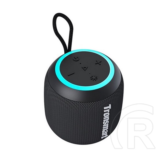 Tronsmart t7 mini bluetooth hordozható hangszóró (v5.3, 2500mah belső akku, 15w teljesítmény, ipx7 vízálló) fekete