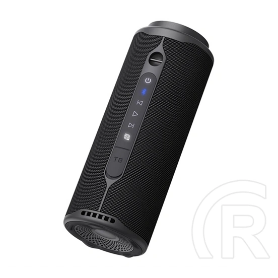 Tronsmart t8 bluetooth hordozható hangszóró (v5.0, 30w, led fény, ipx5 vízálló) fekete