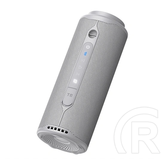 Tronsmart t8 bluetooth hordozható hangszóró (v5.0, 30w, led fény, ipx5 vízálló) sötétszürke