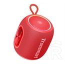 Tronsmart t8 mini bluetooth hordozható hangszóró (v5.0, 10w, led fény, ipx5 vízálló) piros