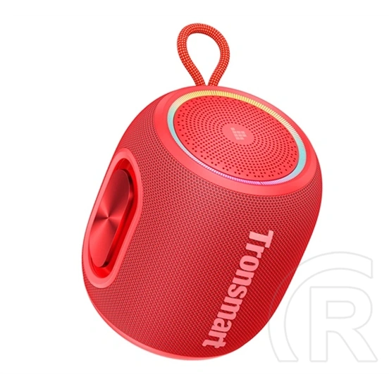Tronsmart t8 mini bluetooth hordozható hangszóró (v5.0, 10w, led fény, ipx5 vízálló) piros