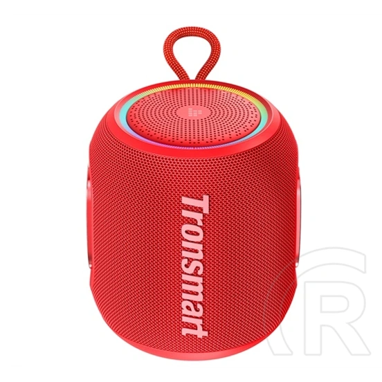 Tronsmart t8 mini bluetooth hordozható hangszóró (v5.0, 10w, led fény, ipx5 vízálló) piros
