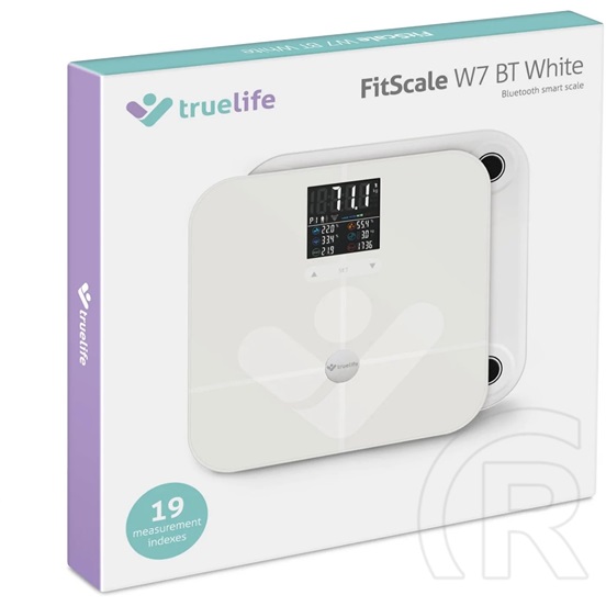 TrueLife FitScale W7 BT White mérleg (fehér)