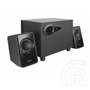Trust Avora 2.1 hangszóró (18W csúcs, 9W RMS, mélynyomó, USB táp, 3,5 mm jack, 100 Hz - 20 kHz)