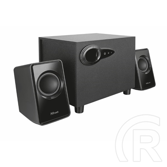 Trust Avora 2.1 hangszóró (18W csúcs, 9W RMS, mélynyomó, USB táp, 3,5 mm jack, 100 Hz - 20 kHz)