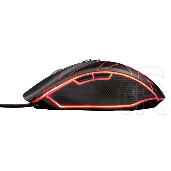 Trust GXT160X True RGB optikai egér (USB, fekete)