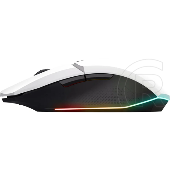 Trust GXT 110 Felox cordless optikai egér (USB, fehér)