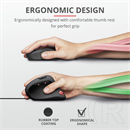 Trust GXT 144 Rexx Ergonomic Vertical egér (USB, fekete)