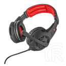 Trust GXT 310 mikrofonos fejhallgató (fekete-piros)