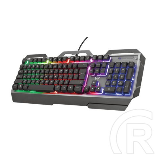 Trust GXT 856 Torac RGB billentyűzet (HU, USB, fekete)