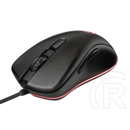 Trust GXT 930 Jacx RGB optikai egér (USB, fekete)