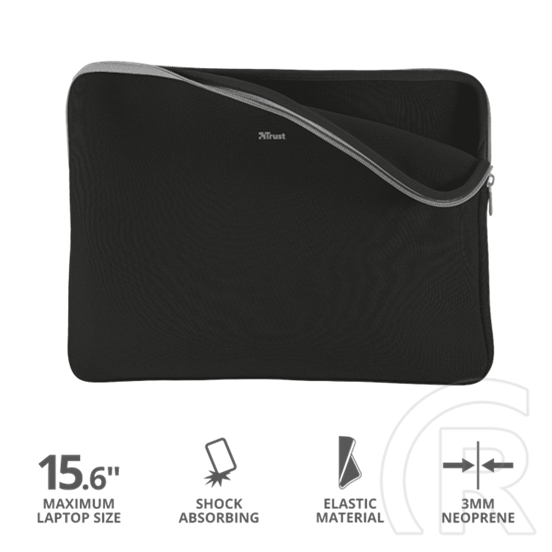 Trust Primo notebook tok (15,6", fekete)