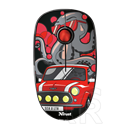 Trust Sketch Silent cordless optikai egér (USB, piros)