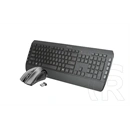 Trust Tecla 2 cordless billentyűzet + egér (HU, USB, fekete)