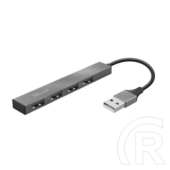 Trust USB Hub - Halyx mini (4port USB 2.0, alumínium)
