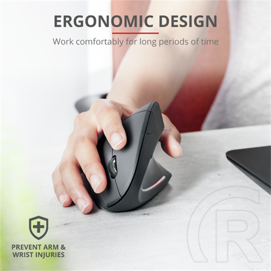 Trust Verto Wireless Ergonomic egér