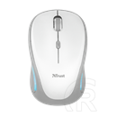 Trust Yvi FX cordless optikai egér (USB, fehér)