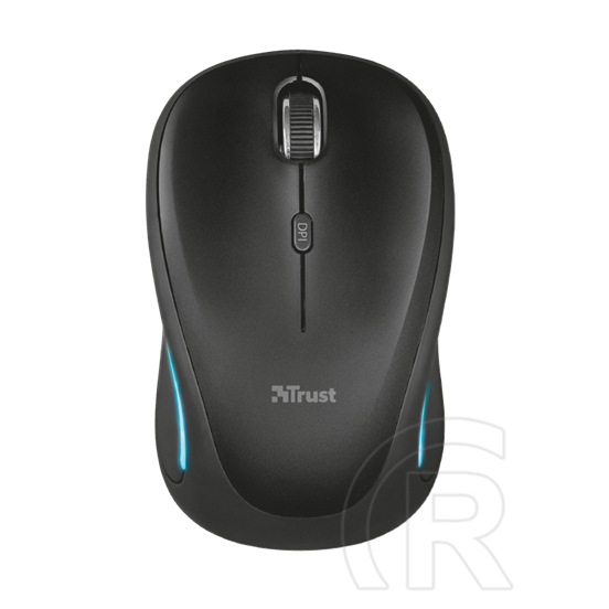 Trust Yvi FX cordless optikai egér (USB, fekete)