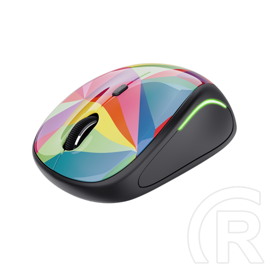 Trust Yvi cordless optikai egér (USB, geometria)